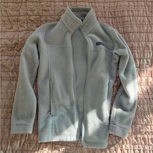 Columbia Light Gray Fleece Jacket